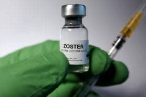 Zoster vaccine for shingles