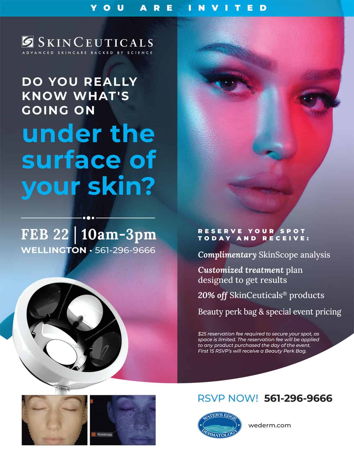 Skin Scope Event at Water's Edge Dermatology