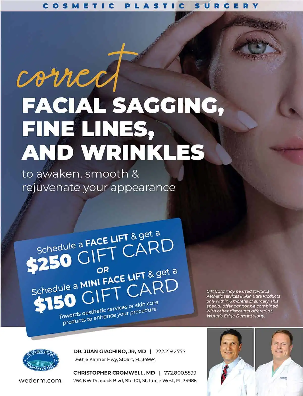 Cosmetic Plastic Surgery Procedures Promotions