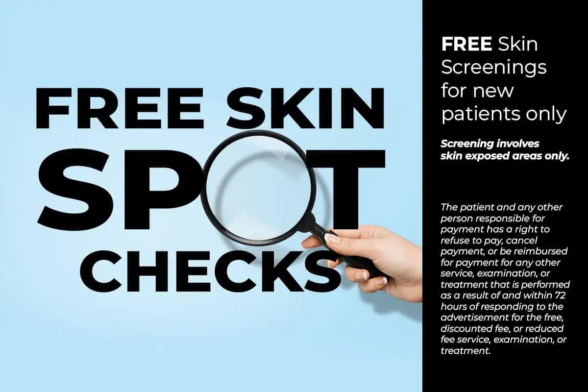 Free skin cancer spot checks image