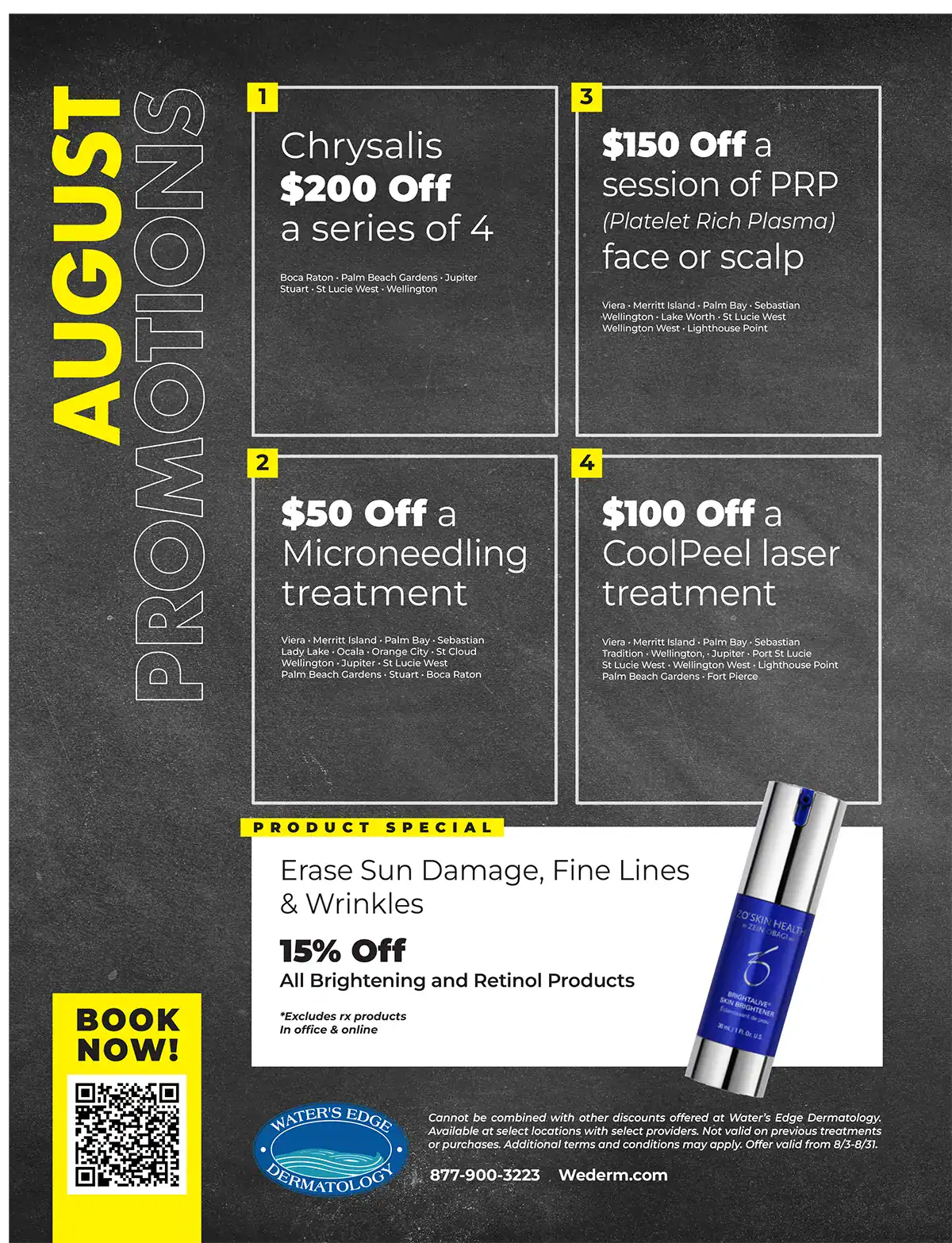 Monthly Promotions August