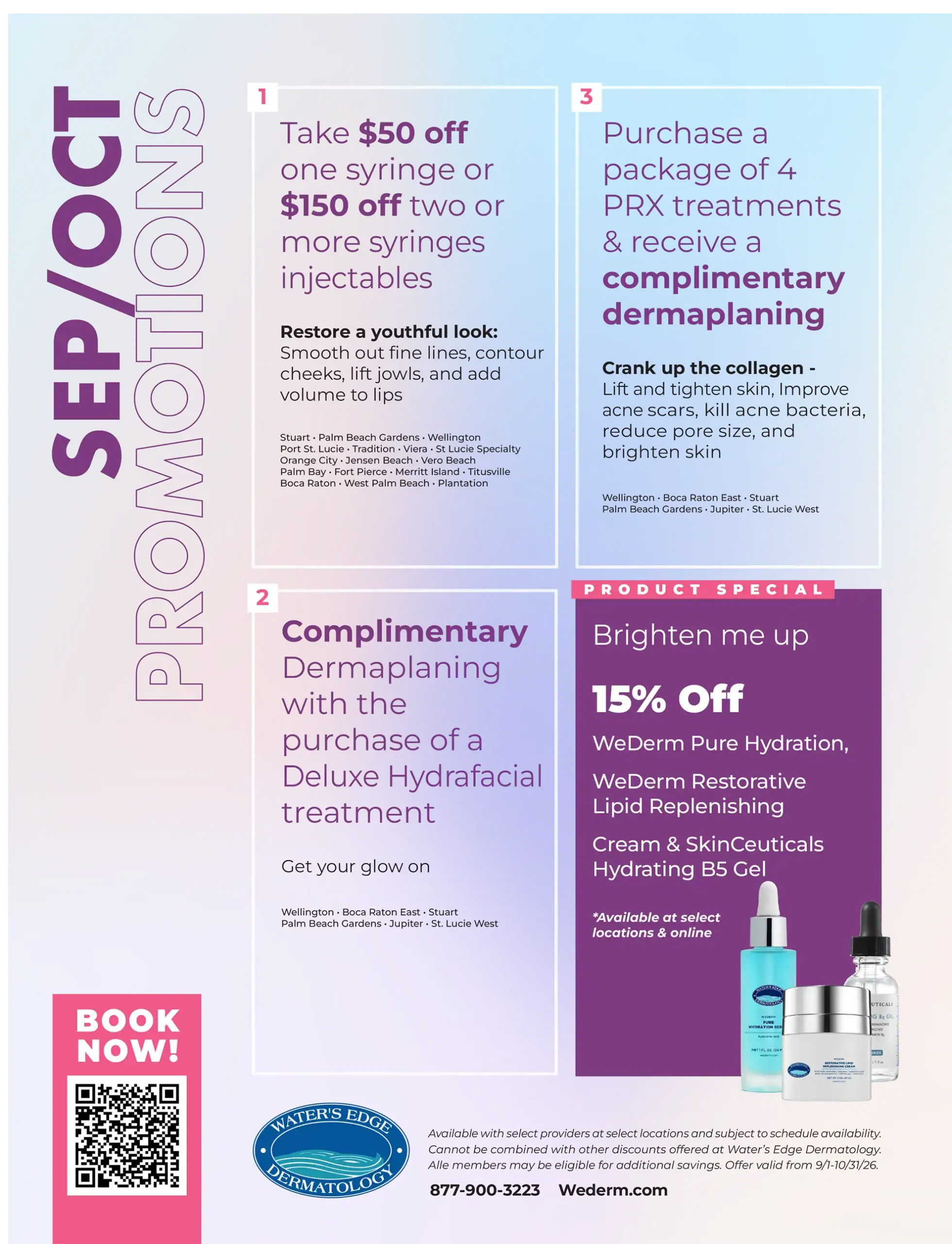WED September Promotions