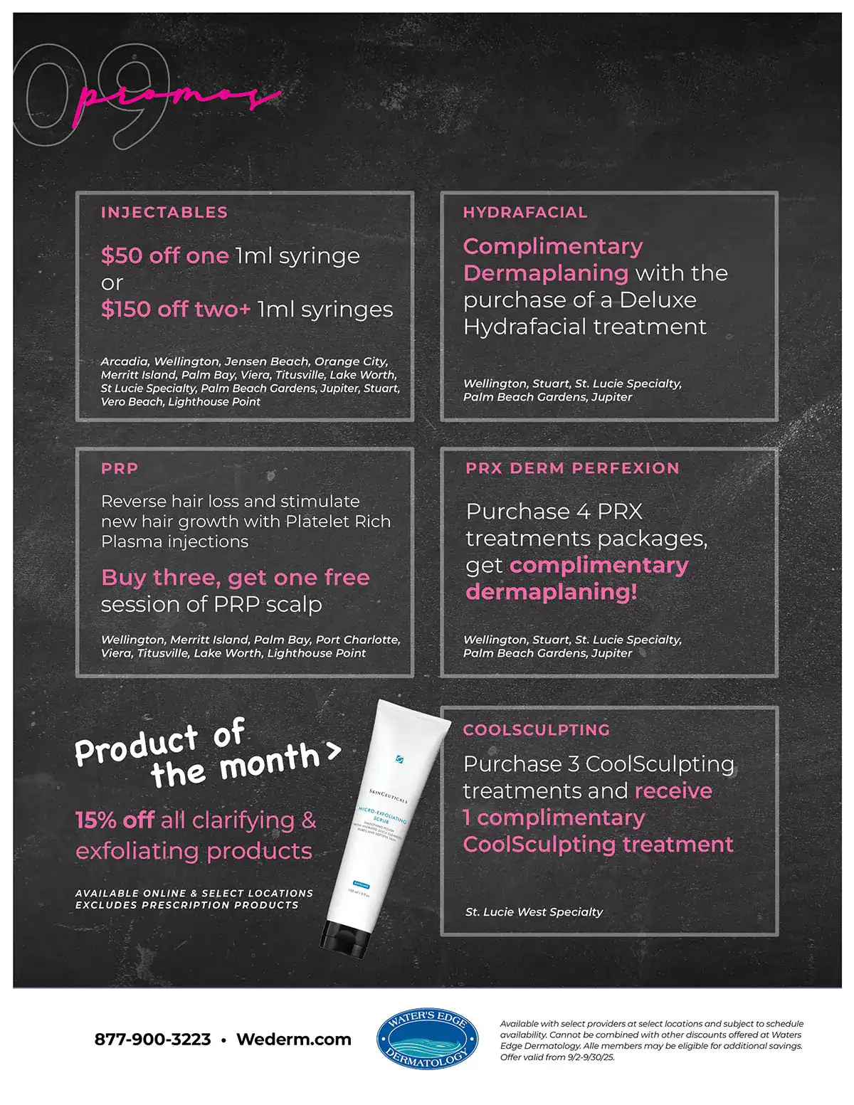 Monthly Promotions