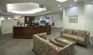 Front office of Jensen Beach office of Water's Edge Dermatology in Florida