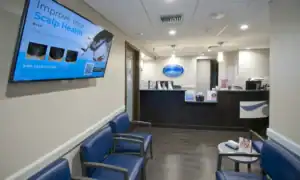 Front office of Lake Worth office of Water's Edge Dermatology in Florida