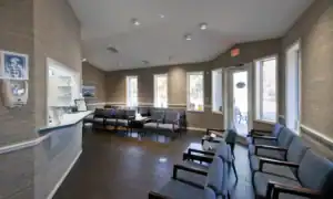 Front office of Ocala office of Water's Edge Dermatology in Florida