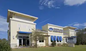 Exterior of Palm Bay office of Water's Edge Dermatology in Florida