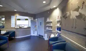 Front office of Port St. Lucie East office of Water's Edge Dermatology in Florida