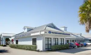 Exterior of Sebastian office of Water's Edge Dermatology in Florida