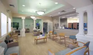 Front office of Venice office of Water's Edge Dermatology in Florida
