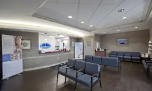 Front office of Vero Beach office of Water's Edge Dermatology in Florida